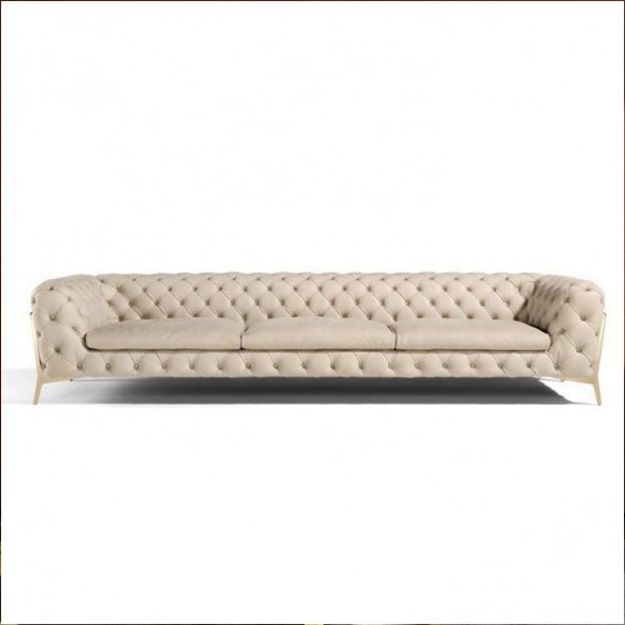 Picture of Couch for three people, beige 